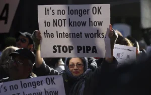 Protesta anti SOPA/PIPA, 2011